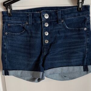 American Eagle Dark Blue Jean Shorts